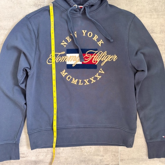 Tommy Hilfiger Men's Icon Embroidered Logo Hooded Sweatshirt Size S - Picture 8 of 12